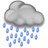 Heavy Rain at Night Icon